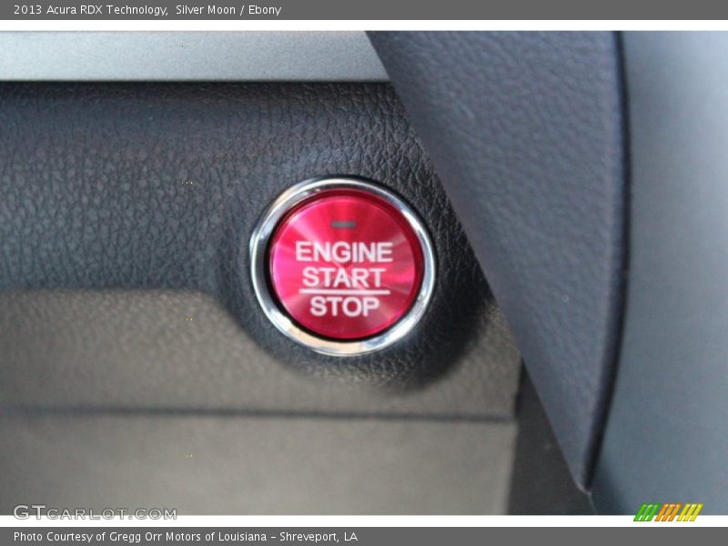 Silver Moon / Ebony 2013 Acura RDX Technology