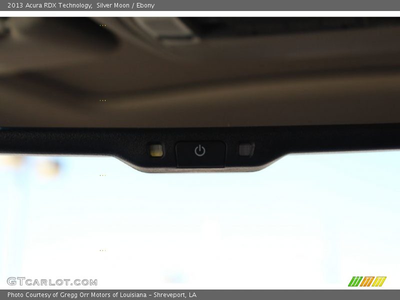 Silver Moon / Ebony 2013 Acura RDX Technology