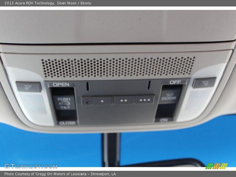 Silver Moon / Ebony 2013 Acura RDX Technology
