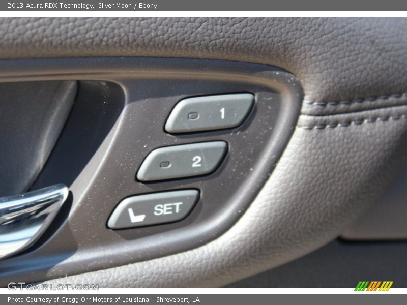 Silver Moon / Ebony 2013 Acura RDX Technology