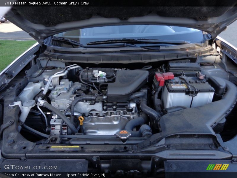 Gotham Gray / Gray 2010 Nissan Rogue S AWD
