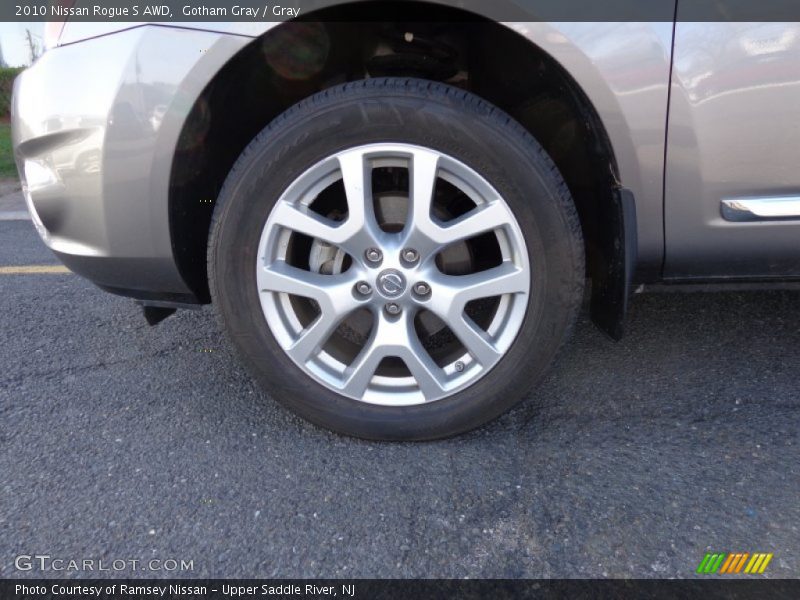 Gotham Gray / Gray 2010 Nissan Rogue S AWD