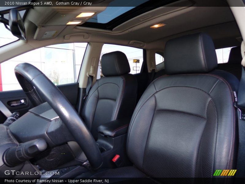 Gotham Gray / Gray 2010 Nissan Rogue S AWD