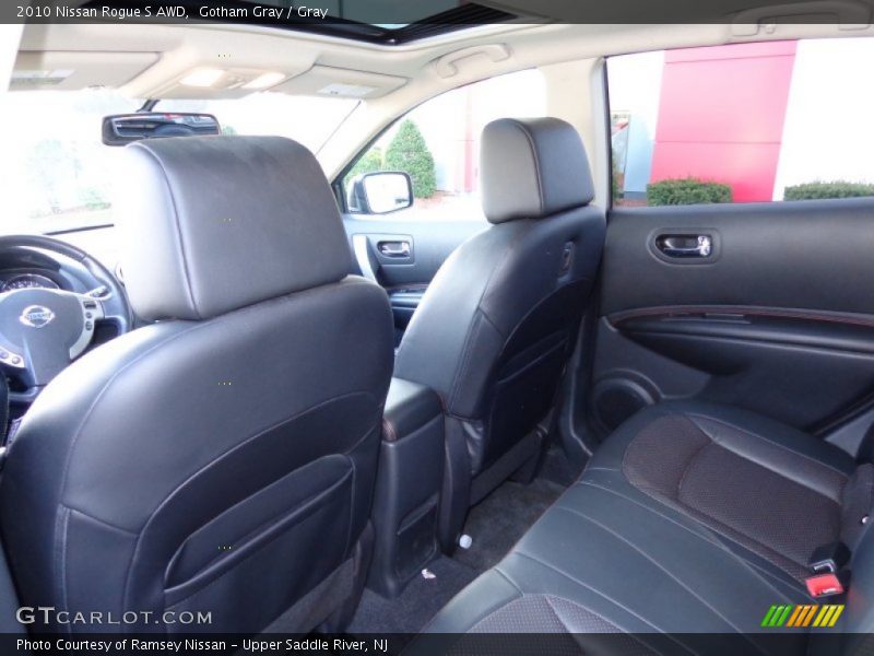 Gotham Gray / Gray 2010 Nissan Rogue S AWD