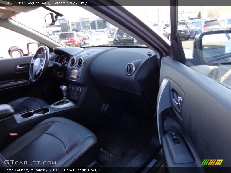 Gotham Gray / Gray 2010 Nissan Rogue S AWD