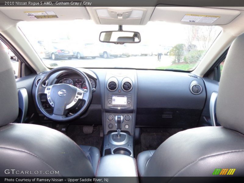 Gotham Gray / Gray 2010 Nissan Rogue S AWD