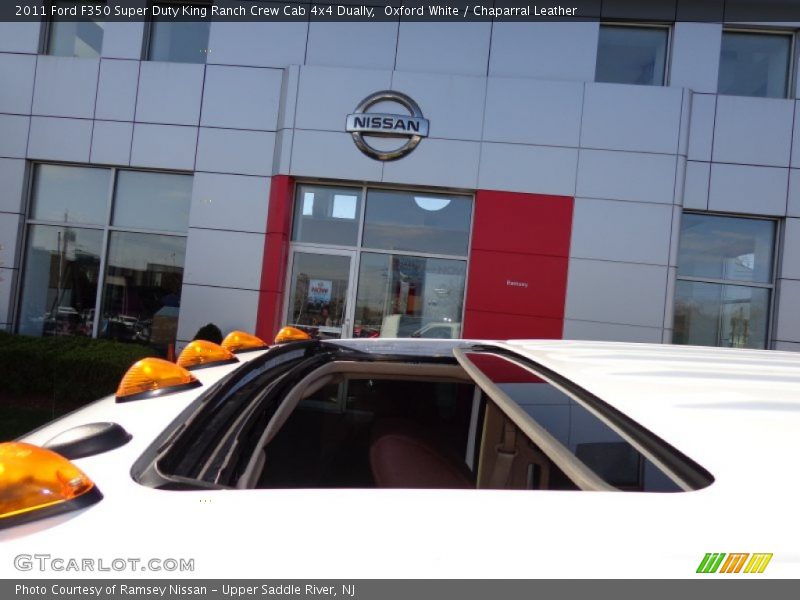 Oxford White / Chaparral Leather 2011 Ford F350 Super Duty King Ranch Crew Cab 4x4 Dually