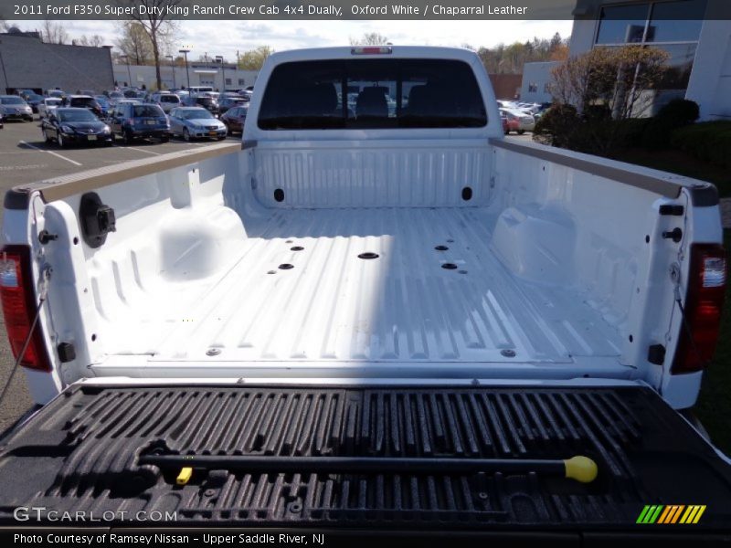 Oxford White / Chaparral Leather 2011 Ford F350 Super Duty King Ranch Crew Cab 4x4 Dually