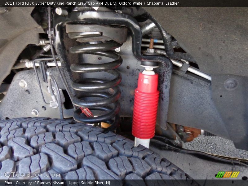 Oxford White / Chaparral Leather 2011 Ford F350 Super Duty King Ranch Crew Cab 4x4 Dually