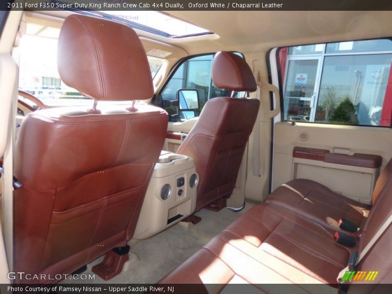 Oxford White / Chaparral Leather 2011 Ford F350 Super Duty King Ranch Crew Cab 4x4 Dually
