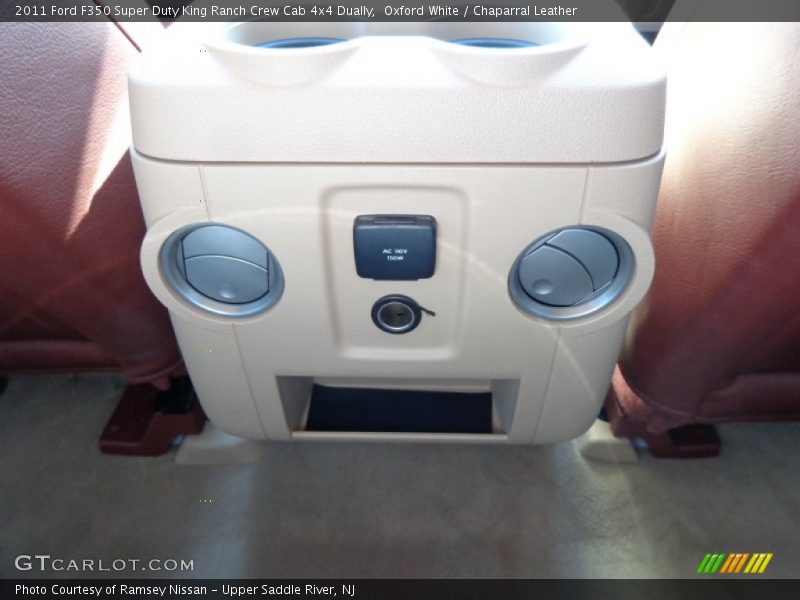 Oxford White / Chaparral Leather 2011 Ford F350 Super Duty King Ranch Crew Cab 4x4 Dually
