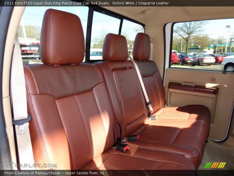 Oxford White / Chaparral Leather 2011 Ford F350 Super Duty King Ranch Crew Cab 4x4 Dually