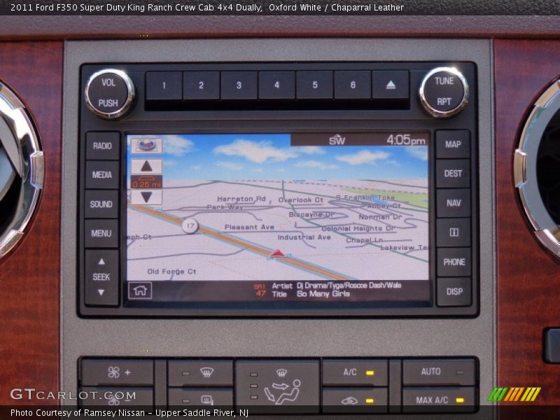 Oxford White / Chaparral Leather 2011 Ford F350 Super Duty King Ranch Crew Cab 4x4 Dually