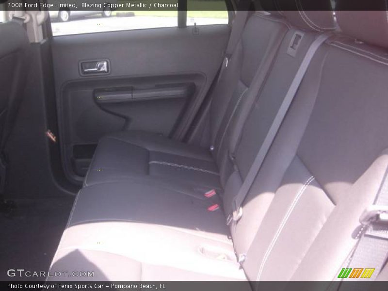 Blazing Copper Metallic / Charcoal 2008 Ford Edge Limited
