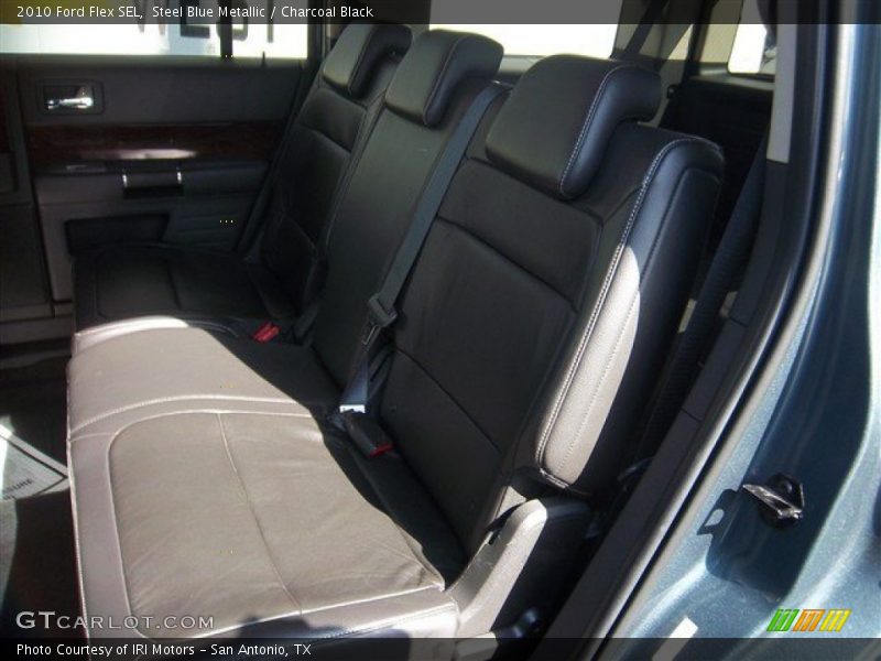 Steel Blue Metallic / Charcoal Black 2010 Ford Flex SEL