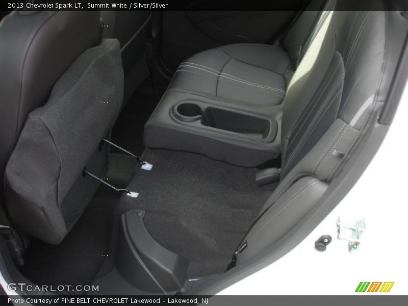 Summit White / Silver/Silver 2013 Chevrolet Spark LT