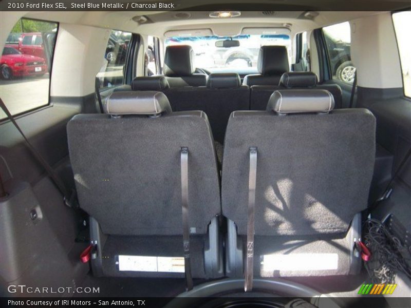 Steel Blue Metallic / Charcoal Black 2010 Ford Flex SEL