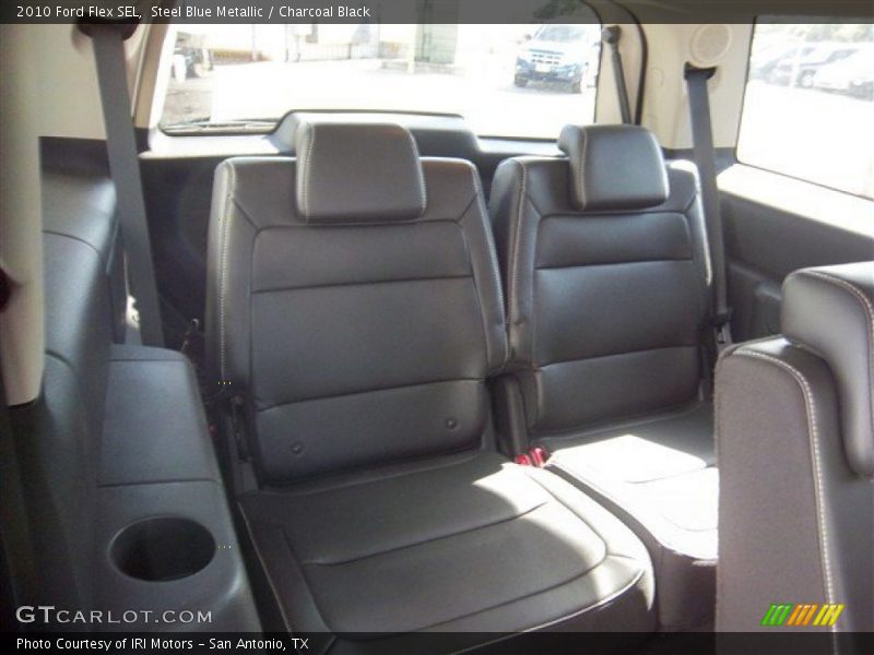 Steel Blue Metallic / Charcoal Black 2010 Ford Flex SEL