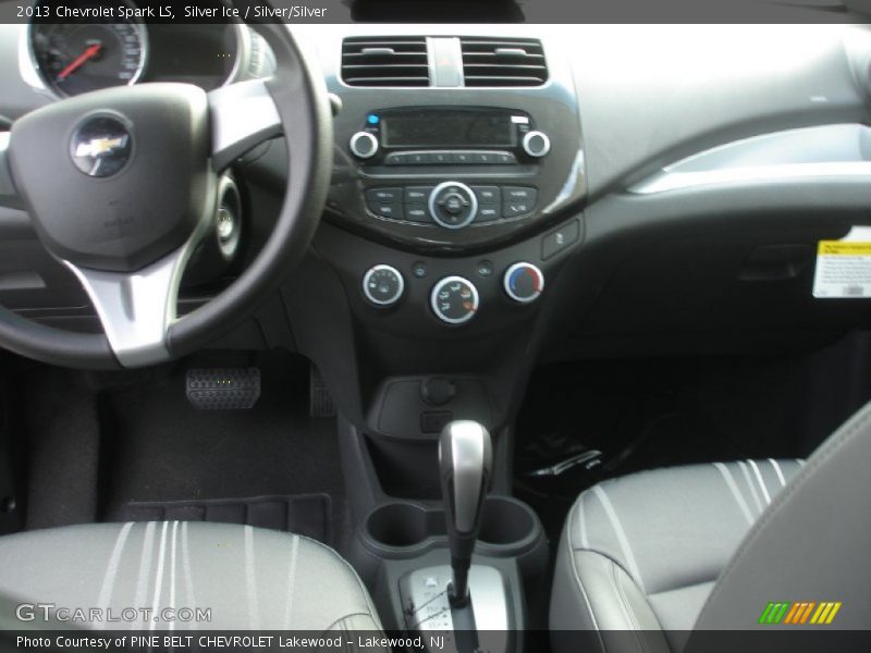 Silver Ice / Silver/Silver 2013 Chevrolet Spark LS