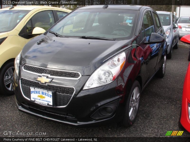 Black Granite / Silver/Silver 2013 Chevrolet Spark LS
