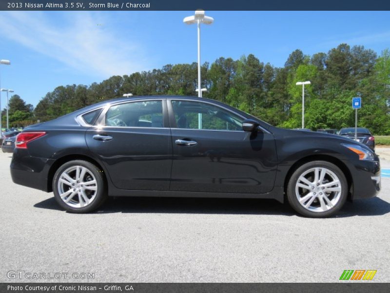 Storm Blue / Charcoal 2013 Nissan Altima 3.5 SV