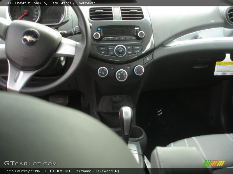 Black Granite / Silver/Silver 2013 Chevrolet Spark LS
