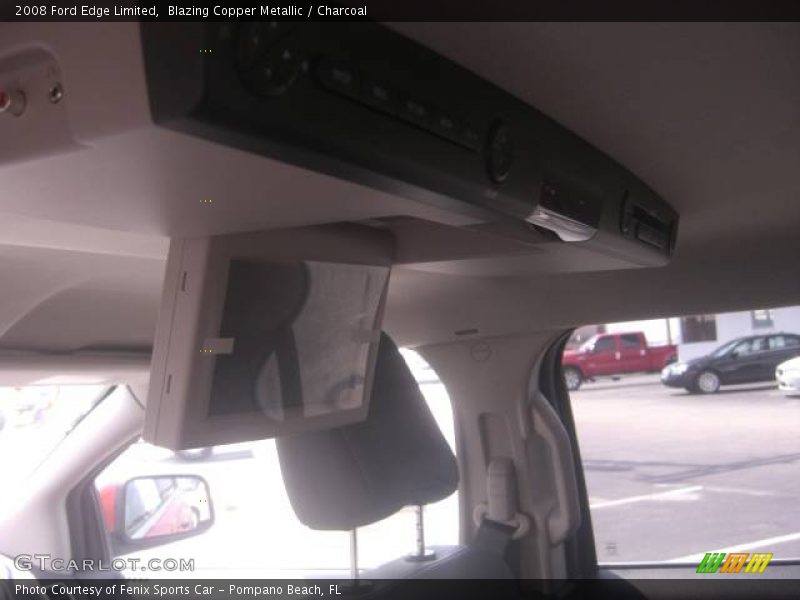 Blazing Copper Metallic / Charcoal 2008 Ford Edge Limited