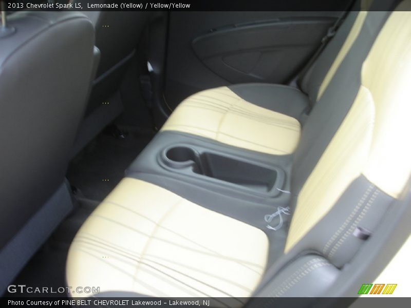Rear Seat of 2013 Spark LS