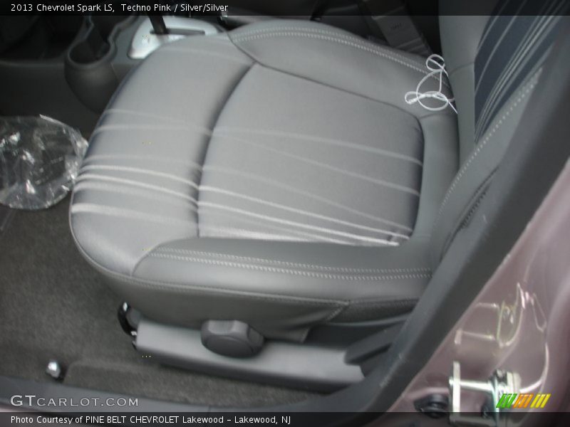 Techno Pink / Silver/Silver 2013 Chevrolet Spark LS