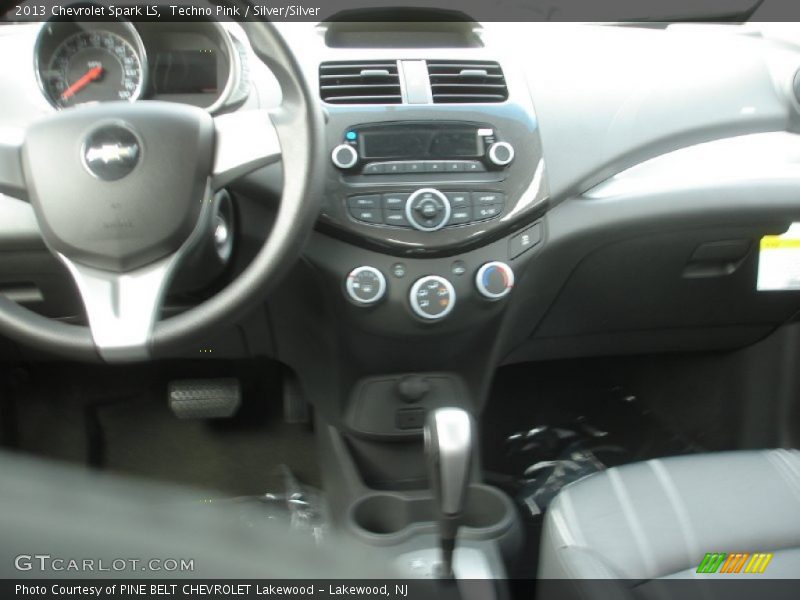 Techno Pink / Silver/Silver 2013 Chevrolet Spark LS