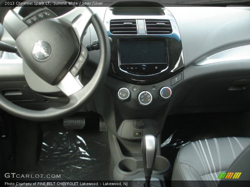 Summit White / Silver/Silver 2013 Chevrolet Spark LT