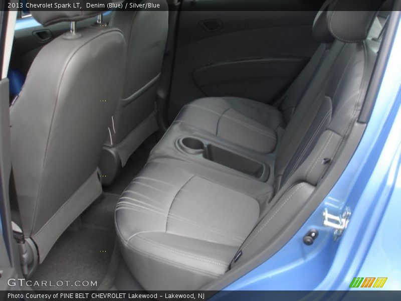 Denim (Blue) / Silver/Blue 2013 Chevrolet Spark LT