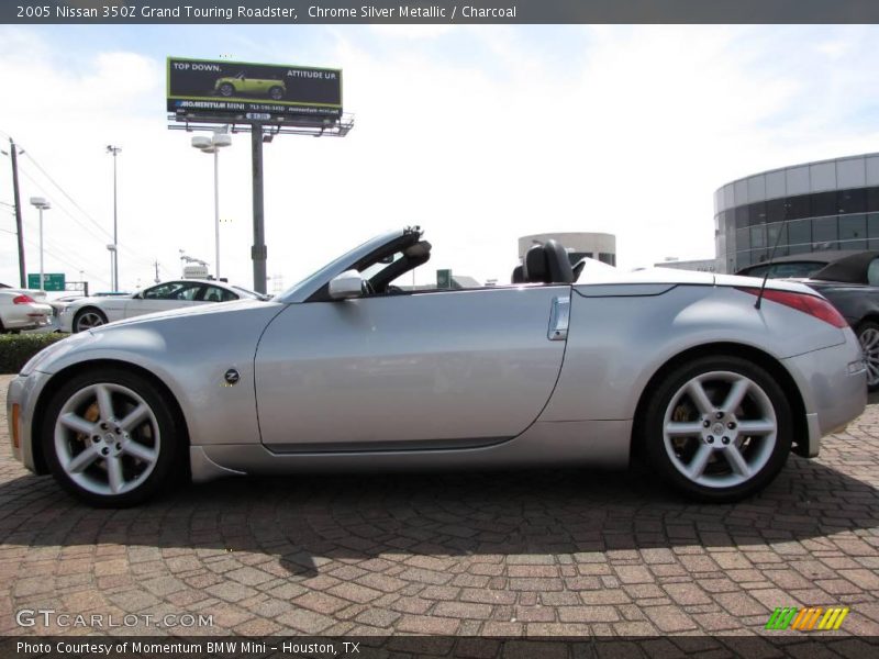 Chrome Silver Metallic / Charcoal 2005 Nissan 350Z Grand Touring Roadster
