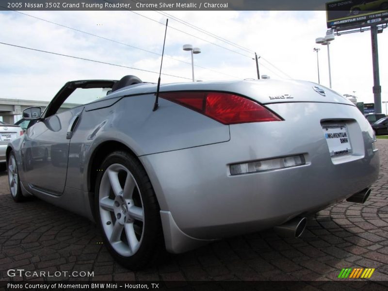 Chrome Silver Metallic / Charcoal 2005 Nissan 350Z Grand Touring Roadster