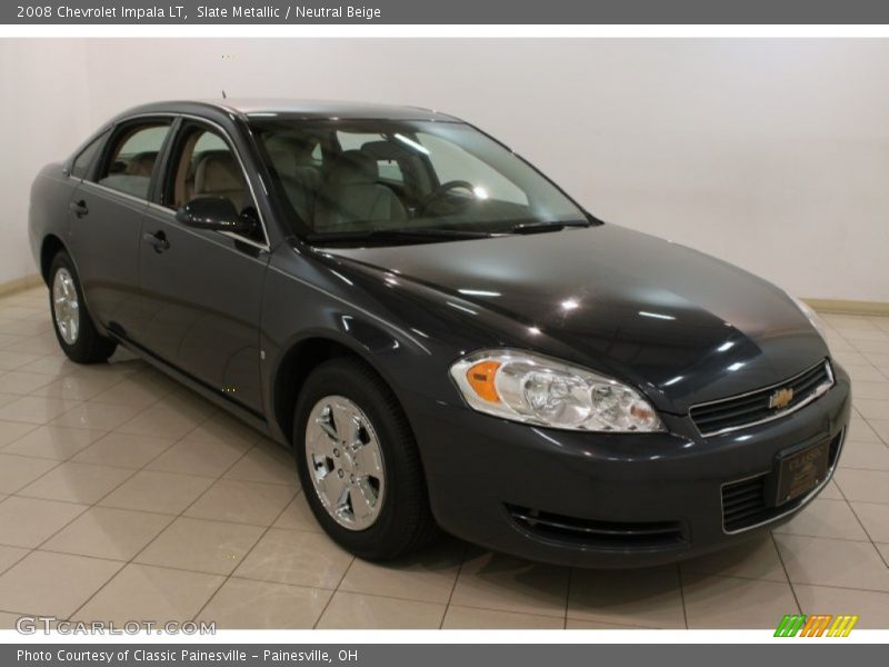 Slate Metallic / Neutral Beige 2008 Chevrolet Impala LT