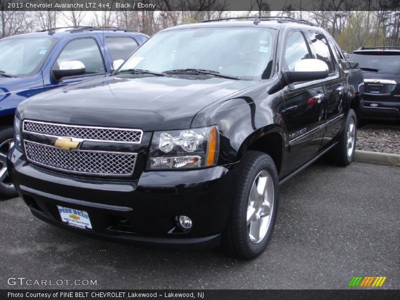 Black / Ebony 2013 Chevrolet Avalanche LTZ 4x4