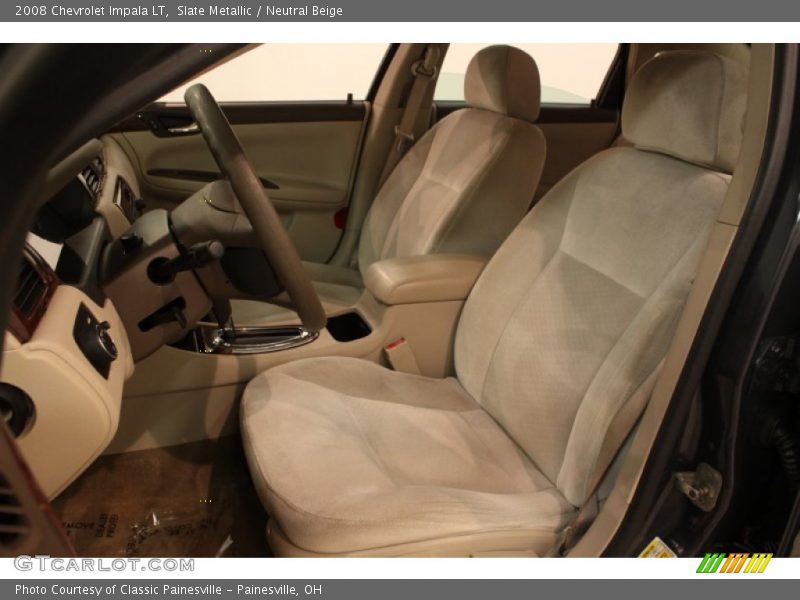 Slate Metallic / Neutral Beige 2008 Chevrolet Impala LT