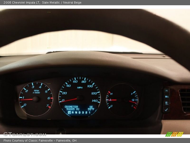 Slate Metallic / Neutral Beige 2008 Chevrolet Impala LT