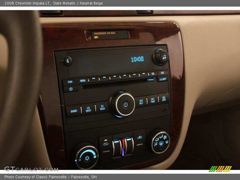 Slate Metallic / Neutral Beige 2008 Chevrolet Impala LT