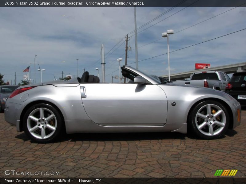 Chrome Silver Metallic / Charcoal 2005 Nissan 350Z Grand Touring Roadster