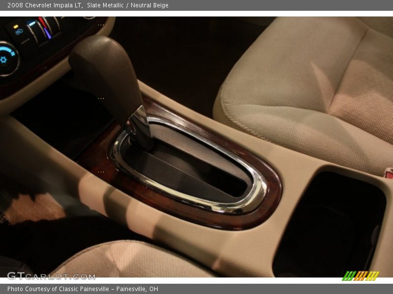 Slate Metallic / Neutral Beige 2008 Chevrolet Impala LT