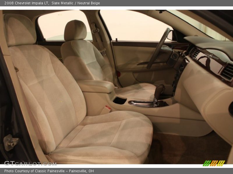 Slate Metallic / Neutral Beige 2008 Chevrolet Impala LT