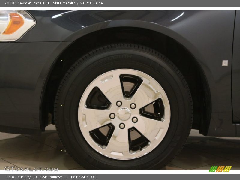 Slate Metallic / Neutral Beige 2008 Chevrolet Impala LT
