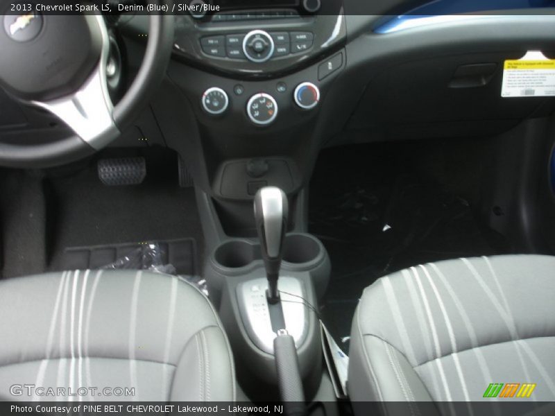Denim (Blue) / Silver/Blue 2013 Chevrolet Spark LS