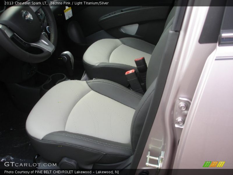 Techno Pink / Light Titanium/Silver 2013 Chevrolet Spark LT
