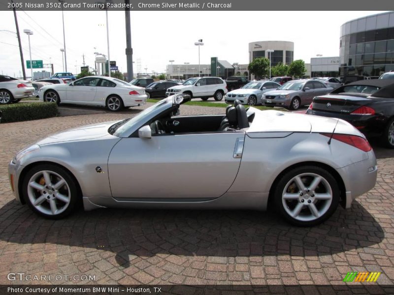 Chrome Silver Metallic / Charcoal 2005 Nissan 350Z Grand Touring Roadster