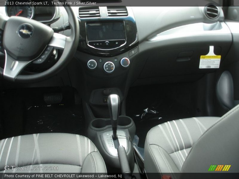 Techno Pink / Silver/Silver 2013 Chevrolet Spark LT