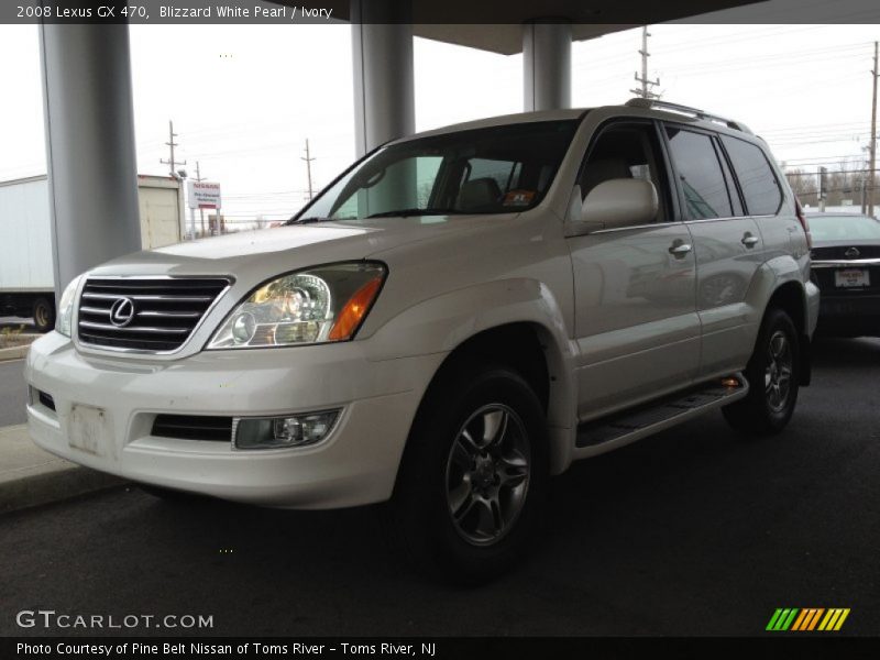 Blizzard White Pearl / Ivory 2008 Lexus GX 470
