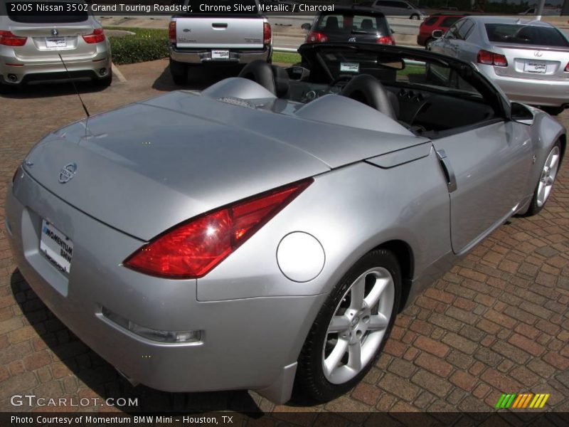 Chrome Silver Metallic / Charcoal 2005 Nissan 350Z Grand Touring Roadster