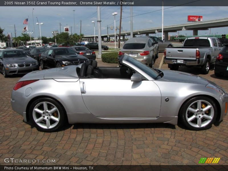 Chrome Silver Metallic / Charcoal 2005 Nissan 350Z Grand Touring Roadster